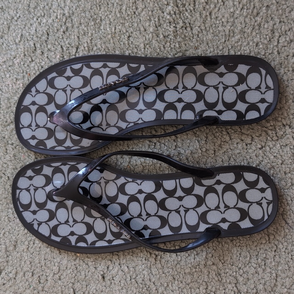 Coach Flip Flops
